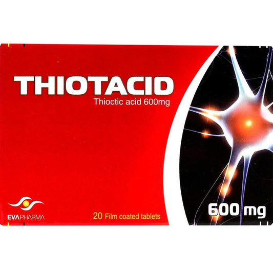 THIOTACID 600MG TABS 20's
