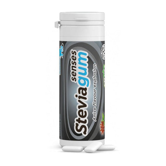 GINGER STEVIAGUM ANISE 30G
