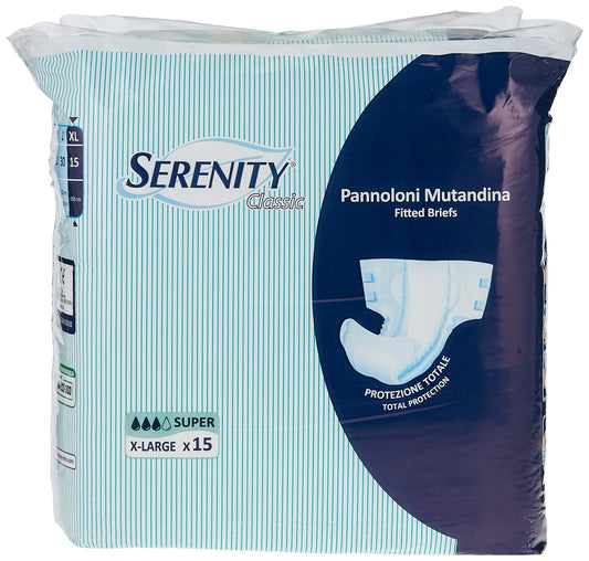 SERENITY 3759415 CLASSIC FITTED BRIEFS (MAXI) XL 1