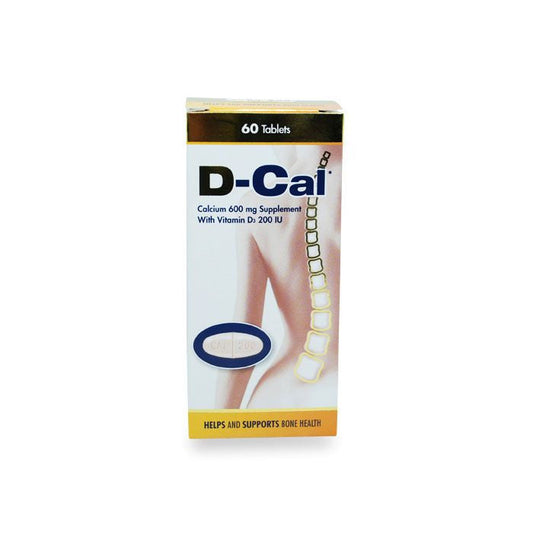 D-CAL 600MG,200IU TAB 60,S