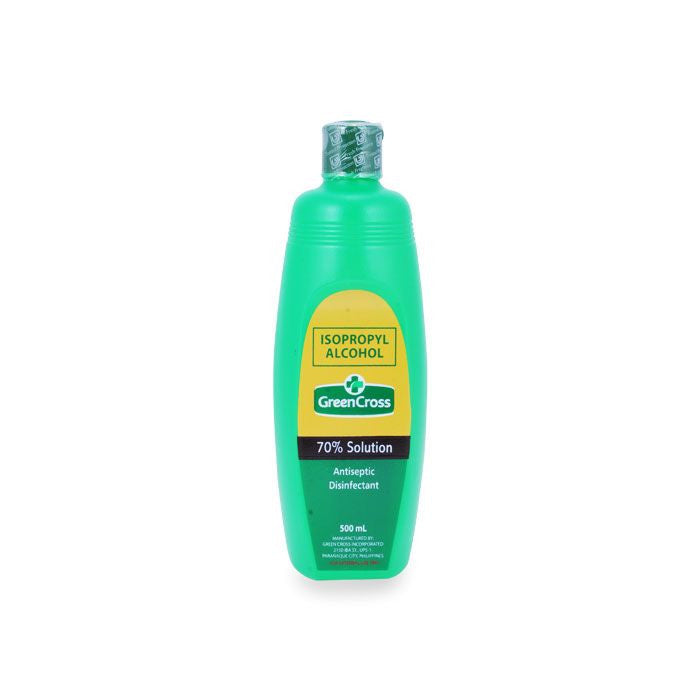 GREEN CROSS ISOPROPYL ALCOHOL 70% 500ML