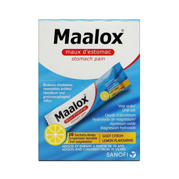 MAALOX SACHETS 4.3ML X 20