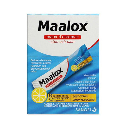 MAALOX SACHETS 4.3ML X 20