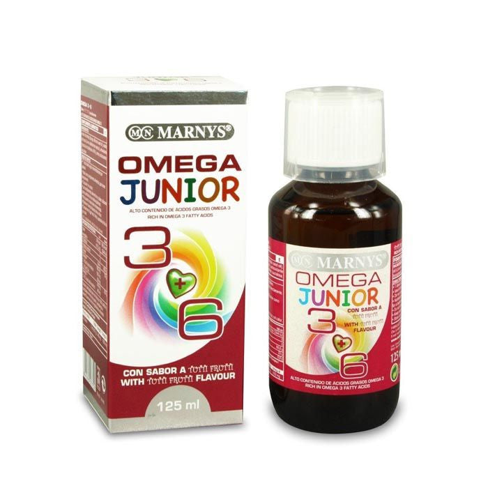 MARNYS OMEGA JUNIOR 3+6 SYRUP 125ML