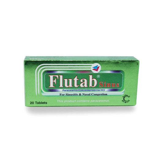 FLUTAB SINUS 20's (10's Blister x 2)