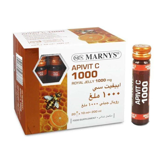 MARNYS APIVIT-C PLUS 1000MG VIAL 20,S