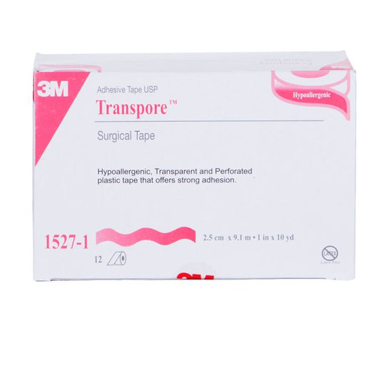 3M TRANSPORE TAPE(1527-1) 12/BOX