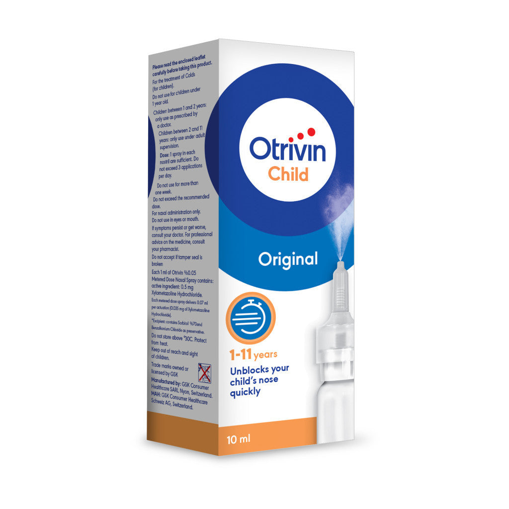 OTRIVIN 0.5% SPRAY CHILD 10ML