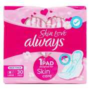 ALWAYS 2792 COTTON SKINLOVE 30'S