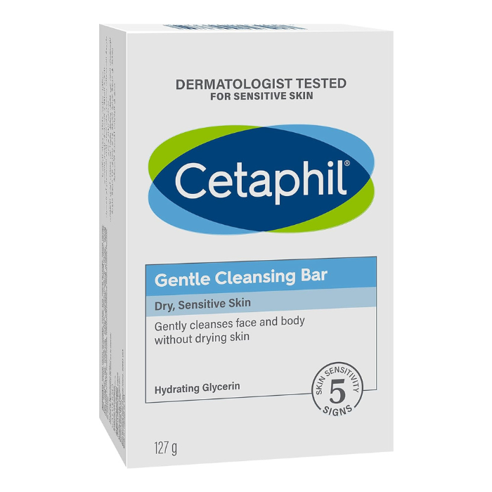 CETAPHIL GENT CLEANSING BAR 127GM