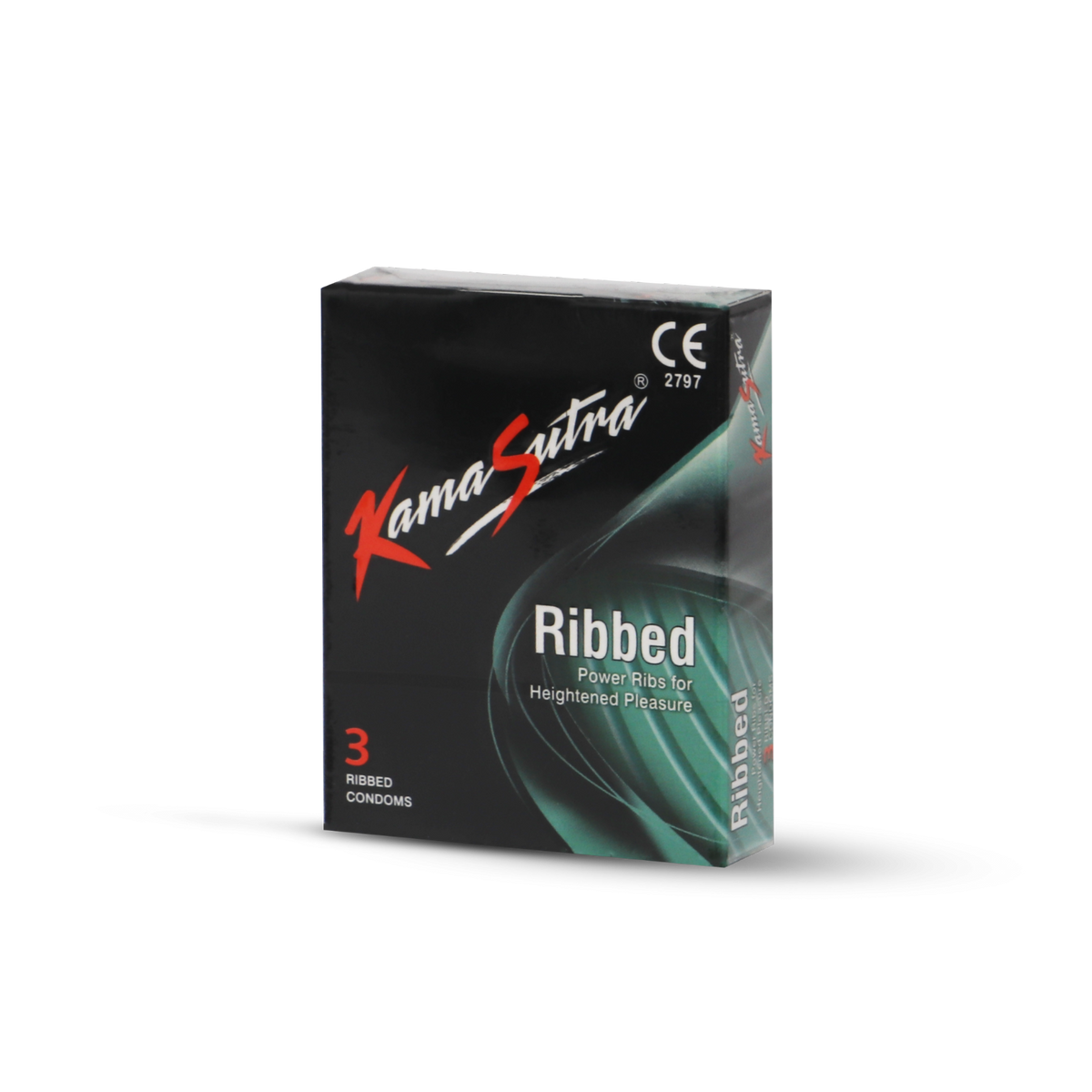 KAMA SUTRA CONDOM RIBBED 3,s