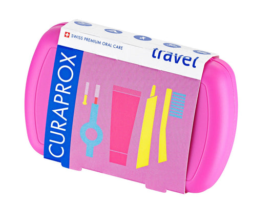 Curaprox 9886 Travel Set Pink