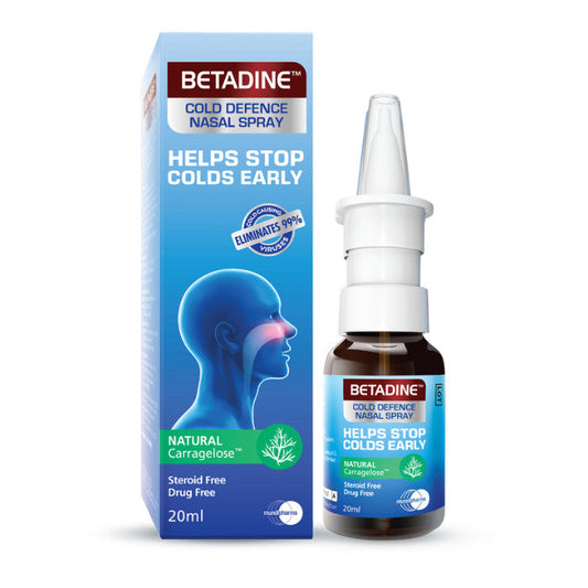 BETADINE COLD DEFENCE NASAL SPRAY