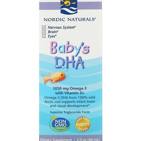 NORDIC NATURALS BABYS DHA 60ML DROPS