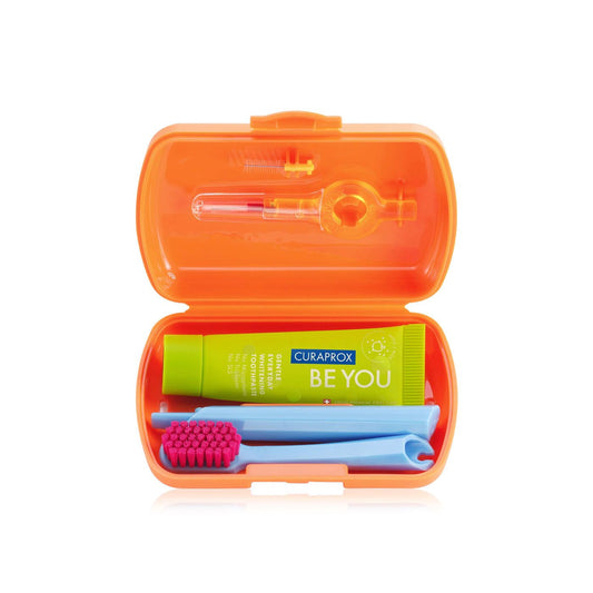 Curaprox 9893 Travel Set Orange