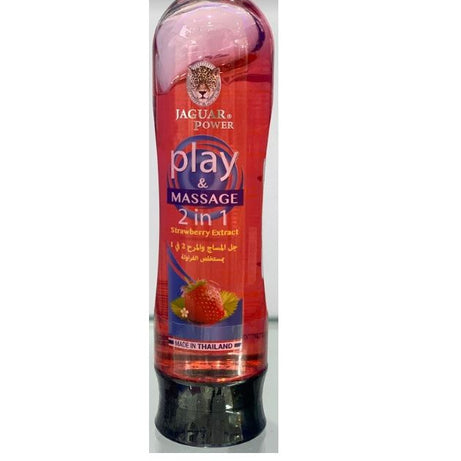 JAGUAR POWER PLAY & MASSAGE (STRAWBERRY)