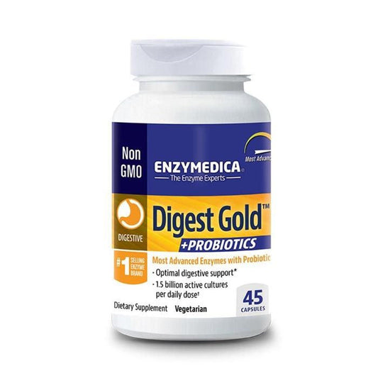 ENZYMEDICA DIGEST GOLD + PROBIOTICS - 45 CAPS