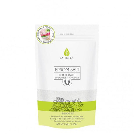 BATHEFEX SOFTSOLE EPSOM SALT FOOT BATH 750G