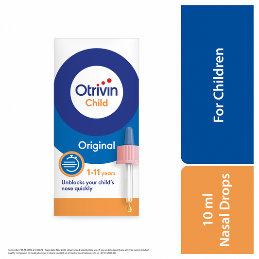 OTRIVIN 0.5% NASAL DROPS CHILD 10ML