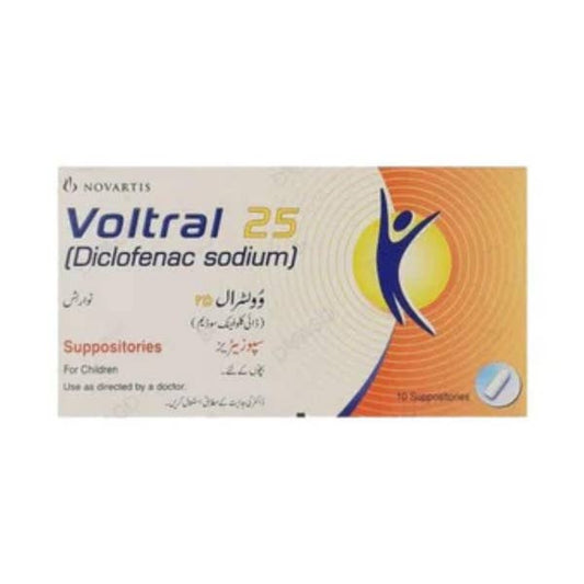 VOLTAREN 25 SUPP 10's (5's Blister x 2)