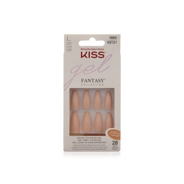 KISS GEL FANTASY SCULPTED NAILS- 4 THE CAUSE KGFS01C