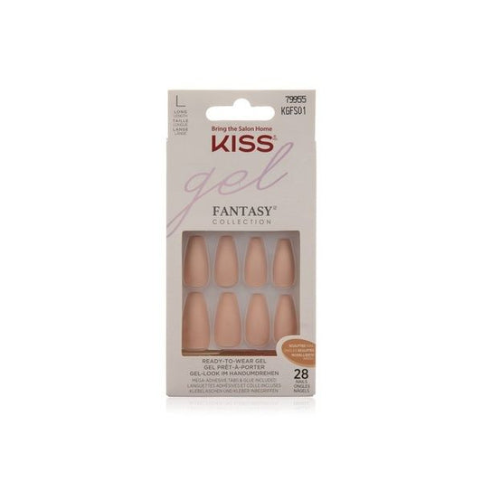 KISS GEL FANTASY SCULPTED NAILS- 4 THE CAUSE KGFS01C