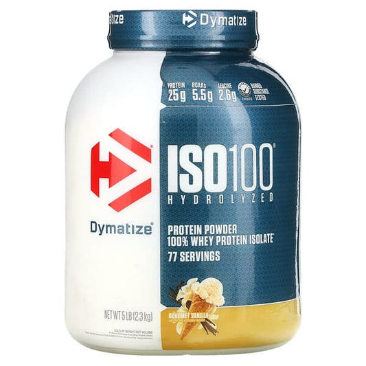 ISO 100 CARB WHEY GOURMET VAN 5LB 6/CS
