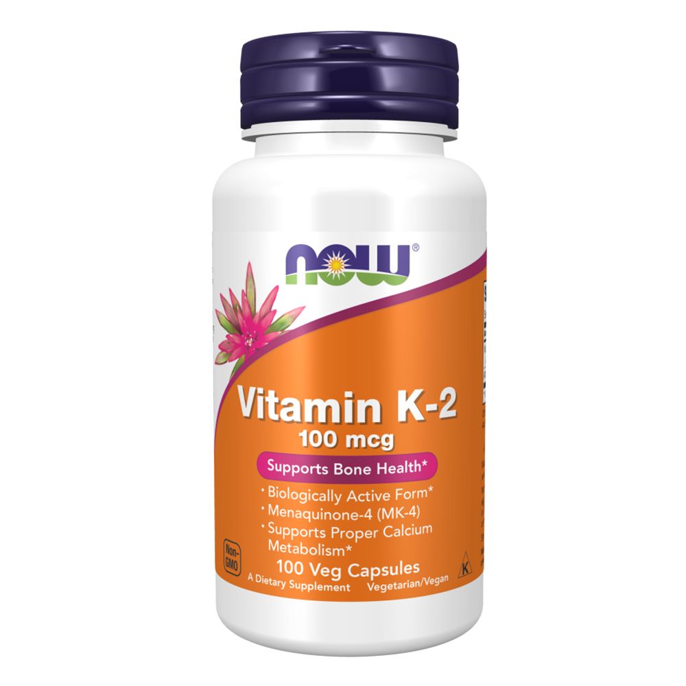 NOW VITAMIN K-2 100 MCG 100 VCAPS