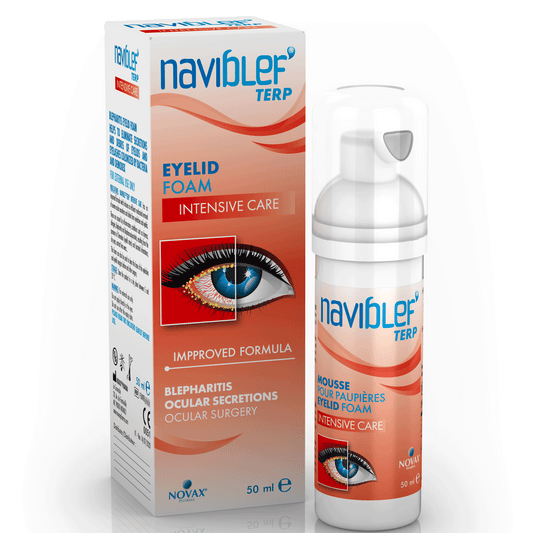NAVIBLEF TTO INTENSIVE CARE EYELID FOAM 50ML