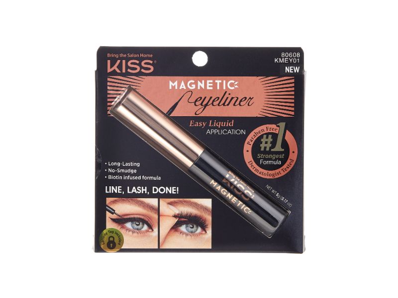 KISS MAGNETIC EYELINER KIT KMEY01C