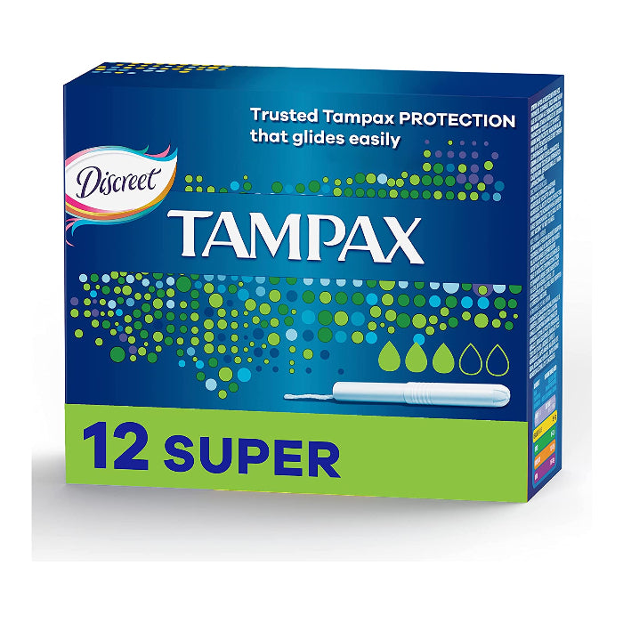 TAMPAX SUPER 12'S