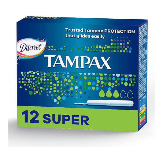 TAMPAX SUPER 12'S