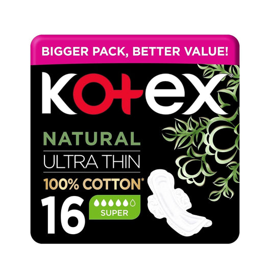 KOTEX 2092 NATURAL ULTRA THIN SUPER 16,S