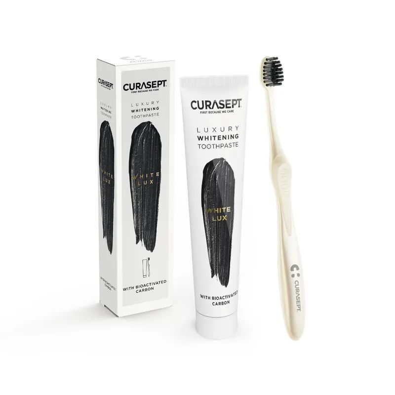 CURASEPT WHITE LUXURY WHITENING TOOTHPASTE+TB