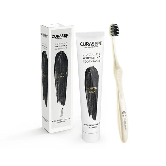 CURASEPT WHITE LUXURY WHITENING TOOTHPASTE+TB