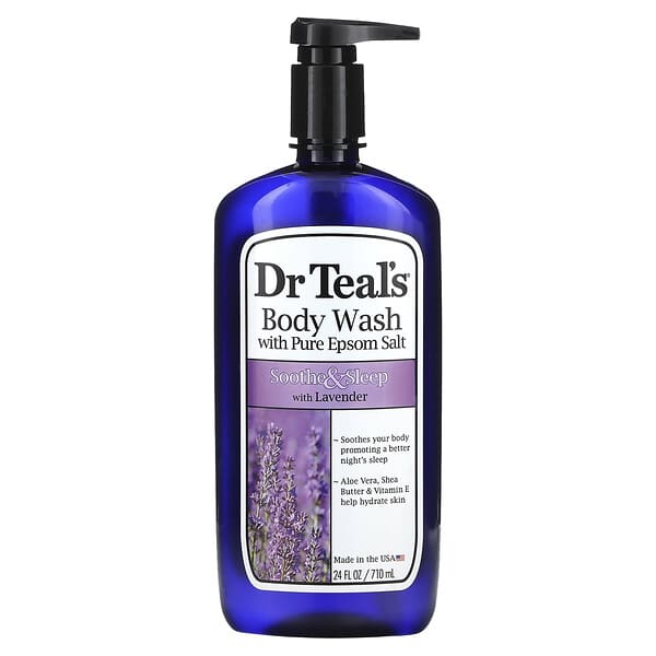 DR TEAL'S 1583 EPSOM SALT BODY WASH LAVENDER 710ML