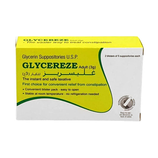 GLYCEREZE ADULT SUPP 3G 2X5