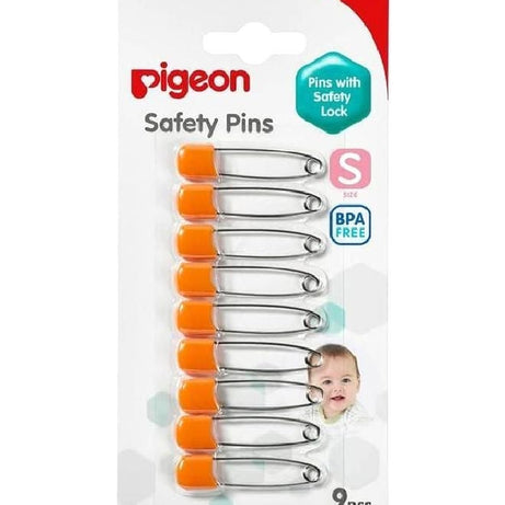 PIGEON SAFETY PINS 9'S