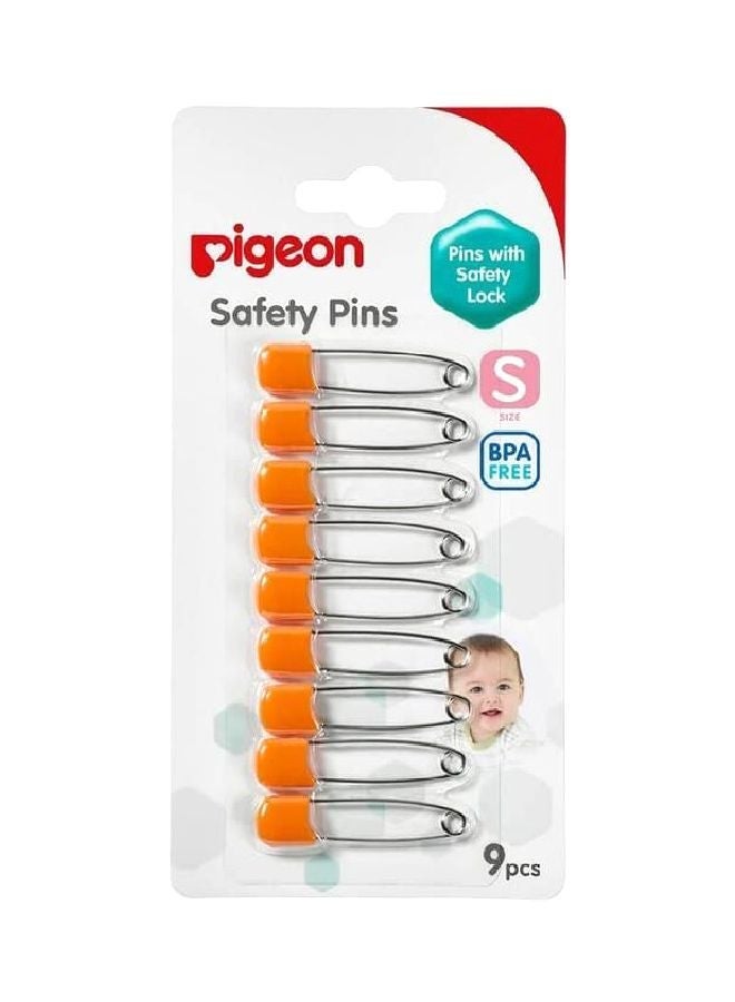 PIGEON SAFETY PINS 9'S