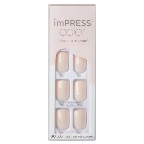KISS IMPRESS COLOR NAILS-POINT PINK KIMC001C
