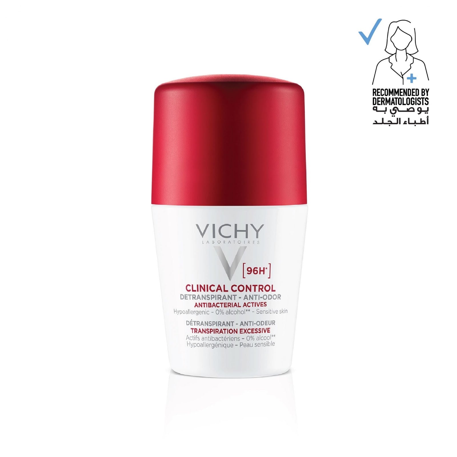VICHY 4431 DEO ROLL ON CLINICAL CONTROL 96H