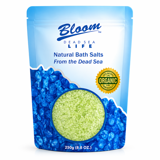 BLOOM DEAD SEA GREEN MENTHOL BATH SALT 250G