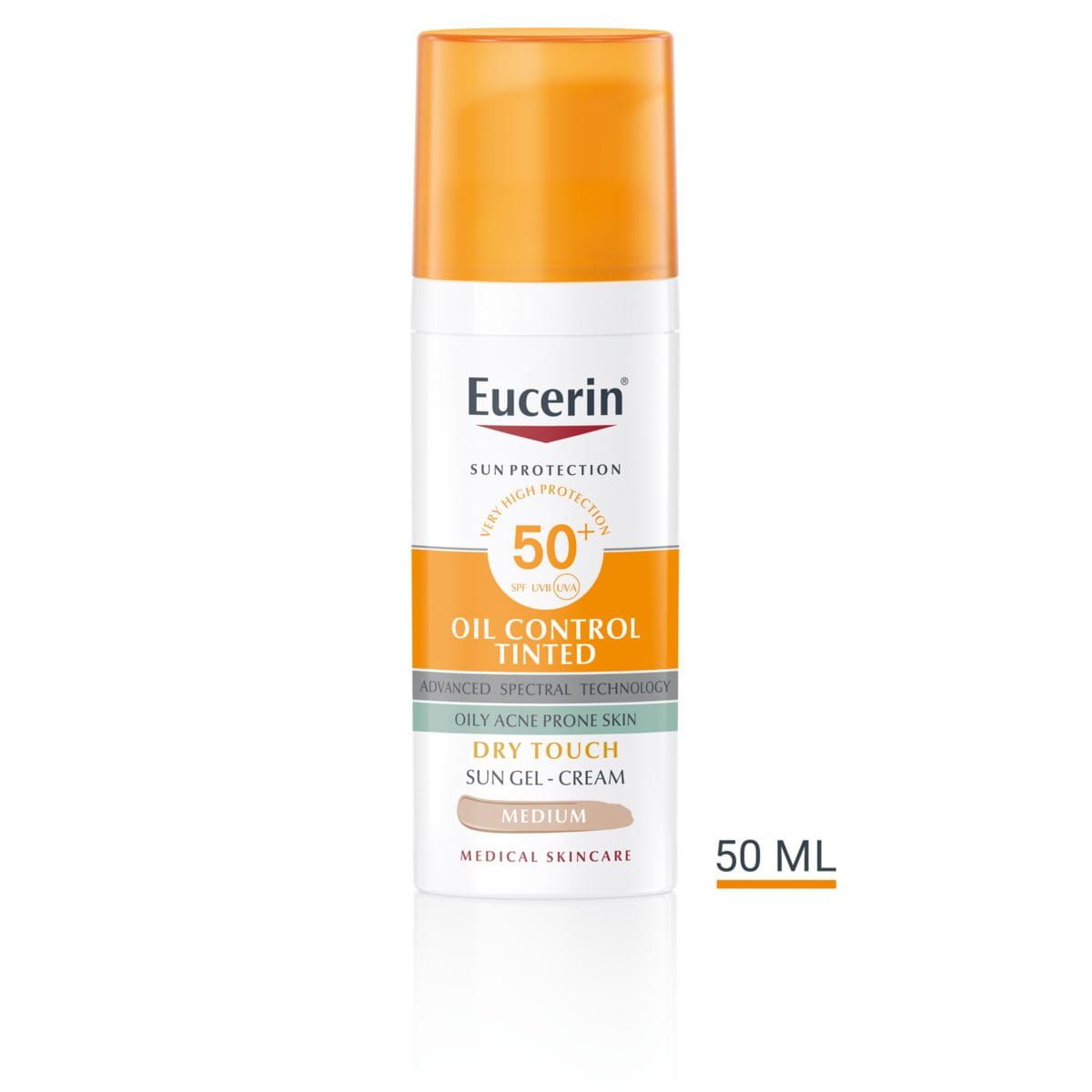 EUCERIN OIL CONTROL TINTED SPF50 DRY U040100