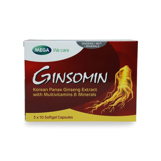 GINSOMIN CAPS 30's