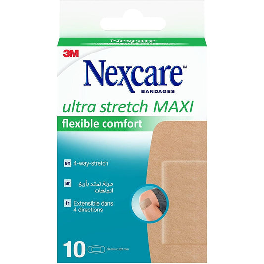 NEXCARE ULTRA STREATCH BANDAGES 10/PACK