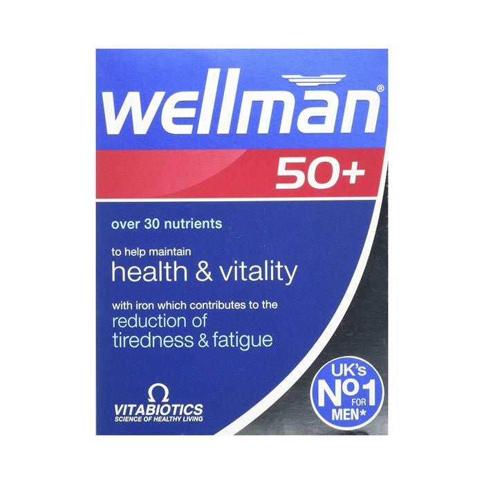 VITABIOTICS WELLMAN 50+ 30 TABS