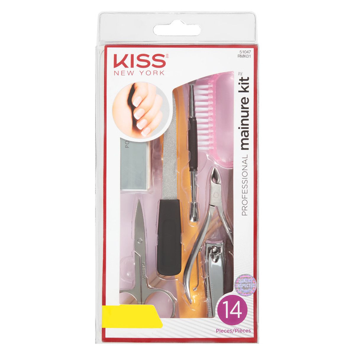 KISS PROFESSIONAL MANICURE KIT RMK01-T