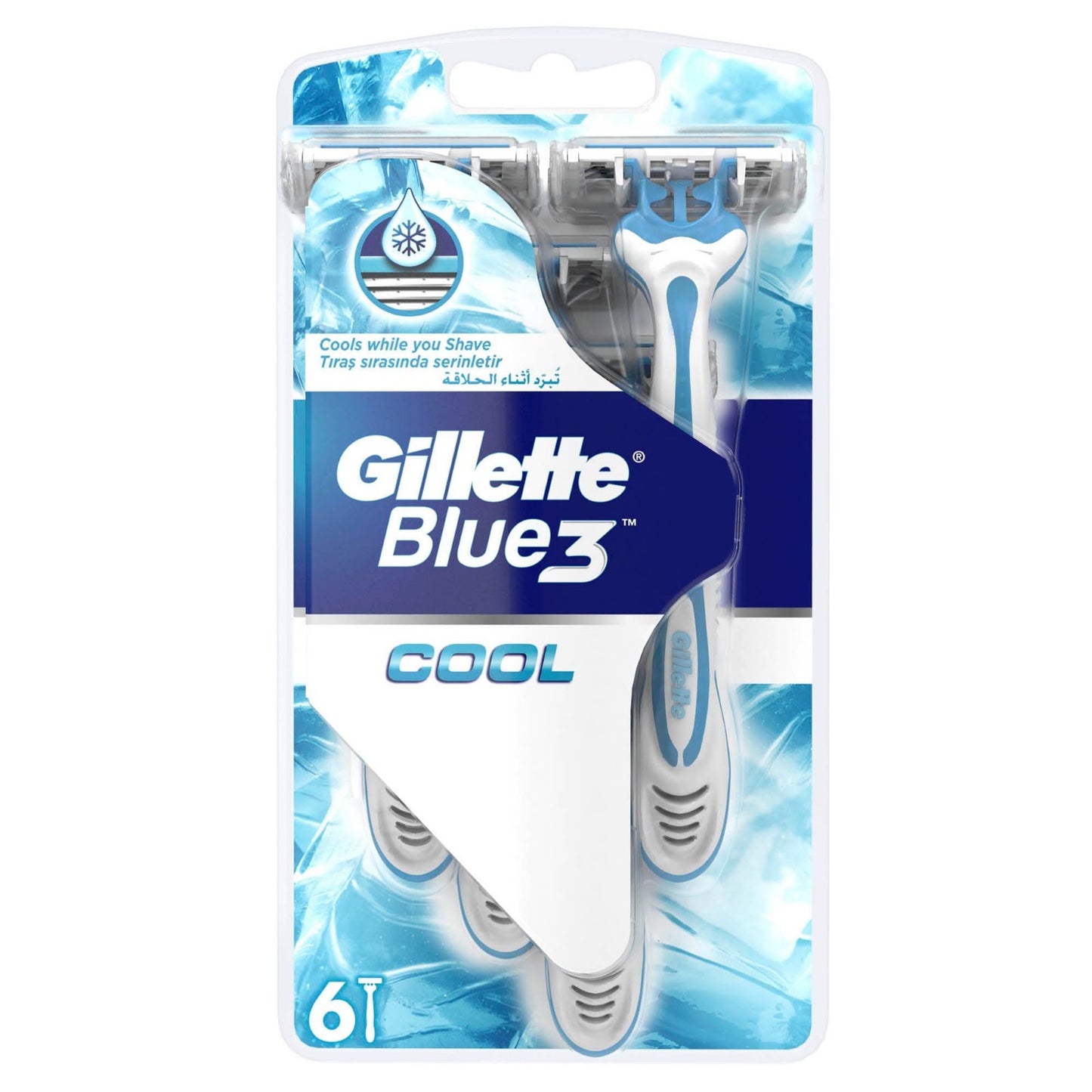 GILLETTE 7281 BLUE 3 COOL