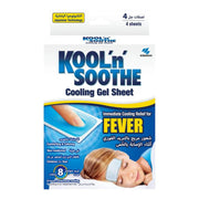 KOOL N SOOTHE CHILD COOLING GEL SHEET 4,S