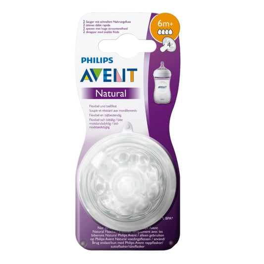 PHILIPIS AVENT SCF044/27 NIPPLE 6+M